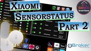 Xiaomi Status in ioBroker Vis darstellen und auswerten Part 2 [Smart Home, SmartHome]