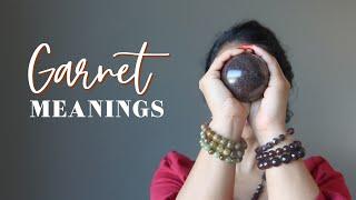 Garnet Meanings, Uses & Healing Properties - A-Z Satin Crystals