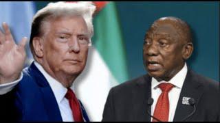 RAIS WA AFRIKA KUSINI AMJIBU TRUMP “YA KWETU HAYAKUHUSU PAMBANA NA YA MAREKANI, USITUPANGIE”