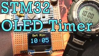 STM32 based OLED timer