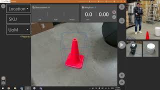 xDIM Mobile Irregular and Non-Cuboidal Item Dimensioning