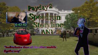 Payday 2 Speedrun World Record Storyline any% 6:42:42 Full Video