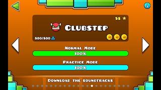 Geometry Dash - Clubstep 100% (All Coins)