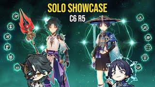 C6 Xiao vs C6 Wanderer: Solo Performance Clash - Who Dominates? Genshin Impact