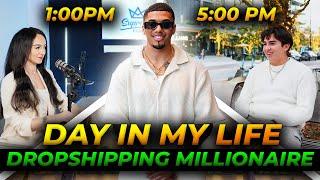 Day in The Life of A Dropshipping Millionaire (Ft. Baddie In Business)