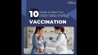 10 Best Ways to Calm A Baby During Vaccination | How To Ease Baby's Vaccination Pain