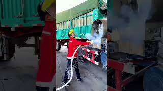 LNG gas pump and gas filling #LNG #fact #information #knowledge #pump