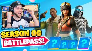 *NEW* Fortnite OG Battle Pass! (Chapter 1 Skins RETURN)