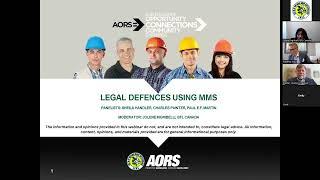 Legal Defences Using MMS