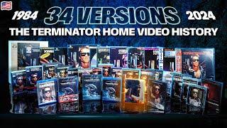 THE TERMINATOR (1984) - All physical medias from  1984 to 2024