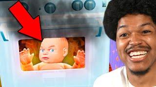 I COOKED MY BABY IN THE OVEN | Mother Simulator