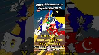 Europe but France won Napoleonic Wars #shortsfeed #countryballs #mapping #europe