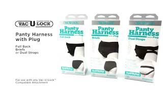 Vac-U-Lock - Panty Harness with Plug Accessory