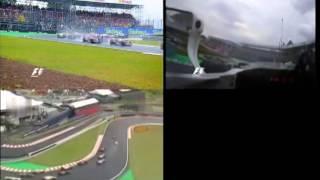 2008 F1 Brazilian Gp Start Comparison Mix