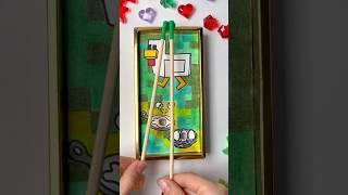 Shoot The Moon DIY Cardboard Game  Minecraft Movie Steve Jack Black Cardboard & Paper Crafts 