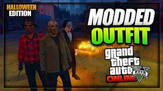 GTA 5 Online - How to Create 3 MODDED/TRYHARD OUTFITS using Clothing Glitches *After Patch 1.69* #13