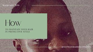 How to Maintain Your Hair  #naturalhairtutorial #naturalhairtips #4chair #naturalhair