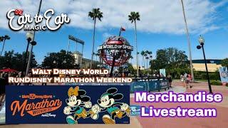  LIVE - Walt Disney World RunDisney Marathon Merchandise Livestream