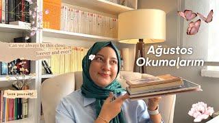 Ağustos Ayında Okuduklarım!  | 7 Kitap | 2024