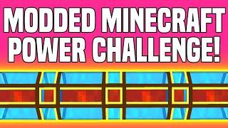 MODDED POWER CHALLENGE! | Nik & Isaac Challenges #1 [Modded Minecraft]