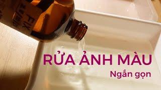 RỬA ẢNH PHIM MÀU ?