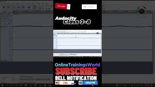 Selection Draw Envelop Tool in Audacity you Cannot Break  #OnlineTrainingsWorld #audio#Voice #reverb