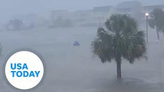 North Carolina battered by heavy, 'historic' rainfall | USA TODAY