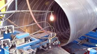 SPIRAL PIPE MANUFACTURING PROCESS