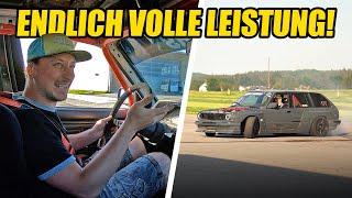 Wir haben das Problem gefunden... E30 V8 läuft wieder mit voller Leistung!