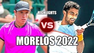 Ernesto Escobedo vs Prajnesh Gunneswaran MORELOS 2022 Highlights