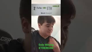 Solo Mining ETHEREUM