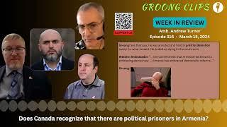 Does Canada recognize that there are political prisoners in Armenia?