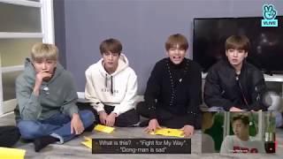 Dong Man Aegyo -BTS Reaction & Impersonation [Fight For My Way]