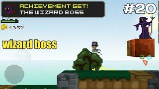 wizard boss kill part 20 Lostminer survival series play gaming Akyt