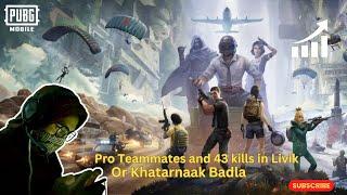 New Best Rush Gameplay | ️‍ Pro Teammates and हमारा खतरनाक बदला ️‍43 kills