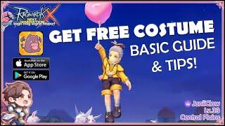 Ragnarok X: Next Generation (SEA) | Free Costume | Beginners Guide & TIPS(Android/IOS) #GamingMobile