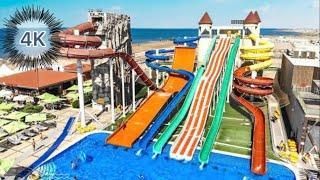 DALGA BEACH AQUAPARK RESORT 4K (Waterslide)