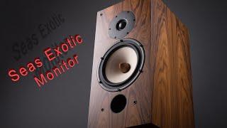 Изготовление колонок своими руками .   Seas Exotic W8 & T35 monitor #diyspeakers