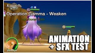 SUMMONERS WAR : Dark Homunculus Animation & SFX Test