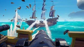 SEA OF THIEVES - ПОТОПИЛИ КОРАБЛЬ И ЗАБРАЛИ СОКРОВИЩА ВМЕСТЕ С QUANTUM, KRATOS, MUXAKEP