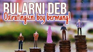 Oxiratingizni boy bermang! || Ustoz Abdulloh Zufar