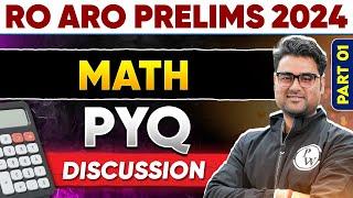 UPPSC RO ARO Prelims 2024 | Math PYQs | Previous Year Question Paper Discussion | UPPSC Wallah