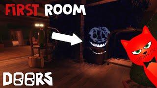 How to survive in the first room with RUSH | Red Cat WOW | DOORS roblox