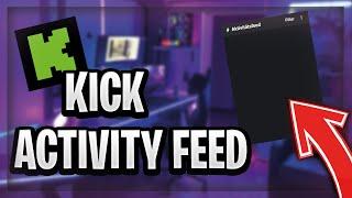 Kick Activity Feed + Chat in OBS einrichten 2023 Tutorial