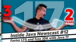 Faster LTS and free JDK with Java 17 - Inside Java Newscast #12