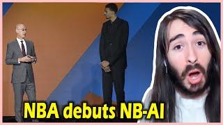 Moistcr1tikal Reacts to NBA debuts NB-AI at NBA All-Star Tech Summit in Indy