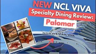 NCL VIVA. Specialty dining at its best? Is this Mediterranean place worth the high price? #nclviva