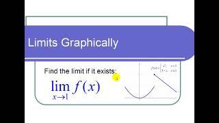 Finding a Limit from a Graph:  Does Not Exist