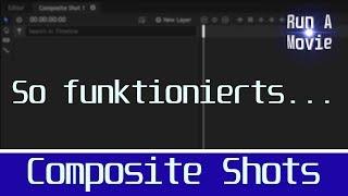 So arbeitest du  mit Composite Shots Hitfilm Express Tutorial (deutsch/german) | Run A Movie
