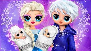 Elsa dan Jack Frost: Kisah Cinta! 32 KREASI untuk LOL OMG